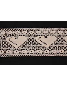 MERLETTO DI COTONE 12,5CM  art 2455.RAW
