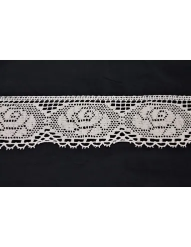 MERLETTO DI COTONE 8CM  art 2751.RAW