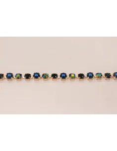 PASSAMANERIA GIOIELLO FILO 8MM BLU DC-6343-1
