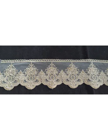 PIZZO TULLE 12CM F14654