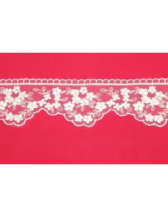 Pizzo Tulle 6 cm 3406