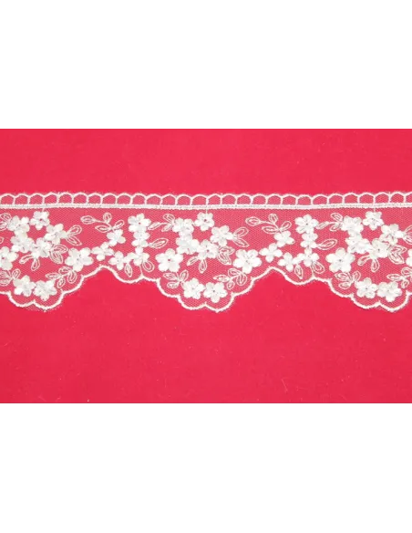 Pizzo Tulle 6 cm 3406