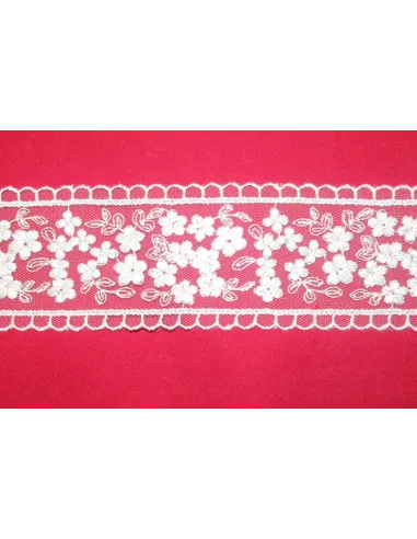 PIZZO TULLE 5CM 3424