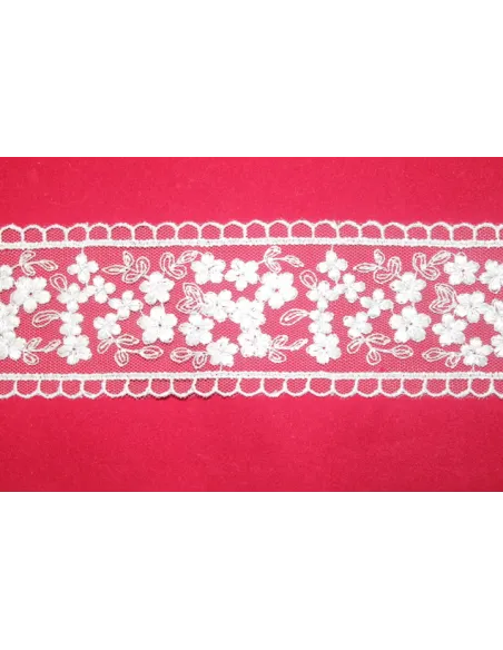 PIZZO TULLE 5CM 3424
