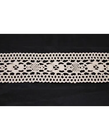 MERLETTO DI COTONE 6CM  art 3533-A.RAW