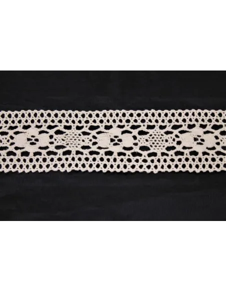 MERLETTO DI COTONE 6CM  art 3533-A.RAW