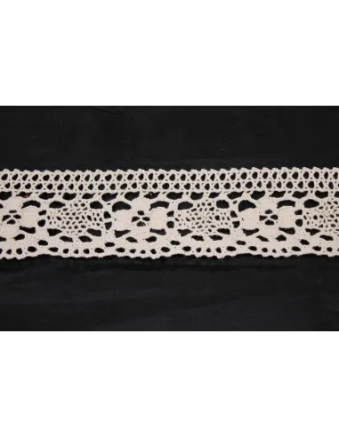 MERLETTO DI COTONE 5CM 3533-K.RAW