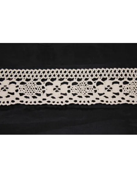 MERLETTO DI COTONE 5CM 3533-K.RAW