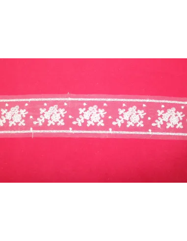 MERLETTO IN TULLE 5CM 36779