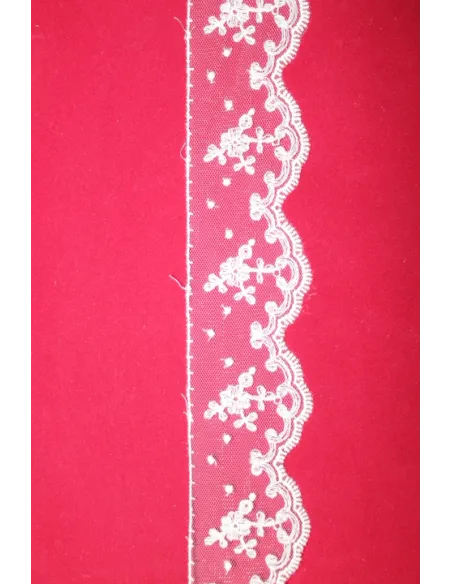MERLETTO IN TULLE 5CM 36780