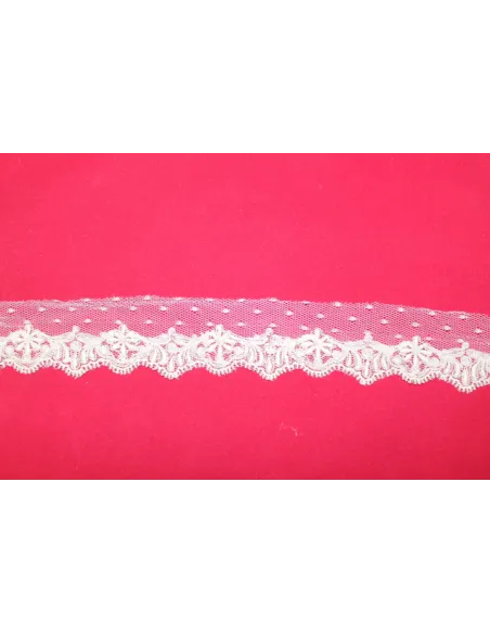 MERLETTO IN TULLE 5CM 37947