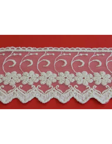 PIZZO TULLE 10CM H4000-10
