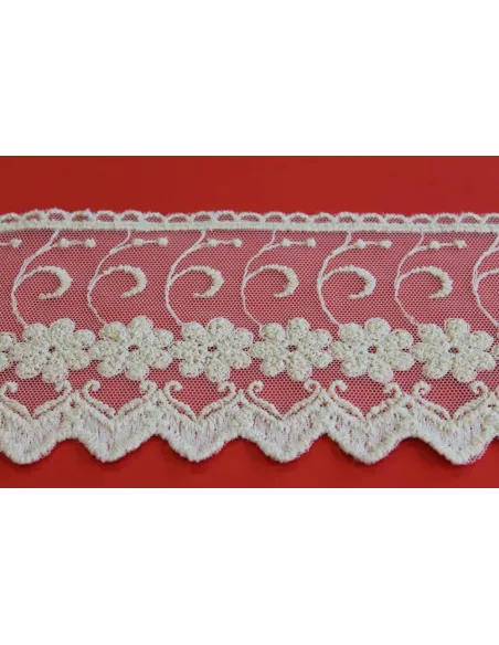 PIZZO TULLE 10CM H4000-10