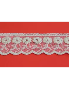 PIZZO TULLE 6CM H4006-6