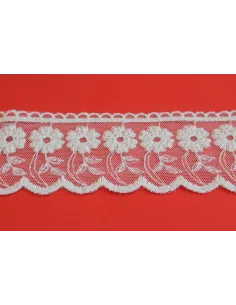 PIZZO TULLE 6CM H4006-6 2