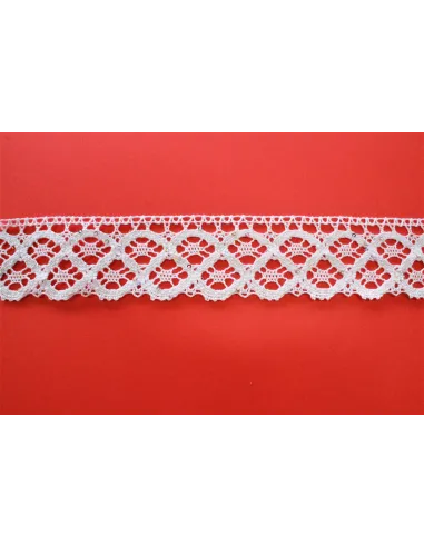 MERLETTO DI COTONE 4CM  art K312