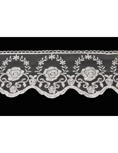 PIZZO TULLE  12 CM KB9584-12