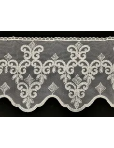 PIZZO TULLE RICAMATO 20 CM KB9667-20