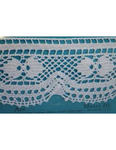 MERLETTO DI COTONE 6,5CM  art 460