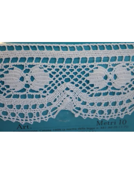 MERLETTO DI COTONE 6,5CM  art 460