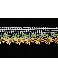 PIZZO MACRAME GIRASOLE 5 CM 4G2864A