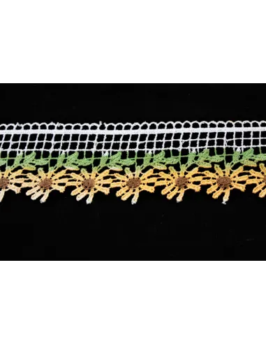 PIZZO MACRAME GIRASOLE 5 CM 4G2864A