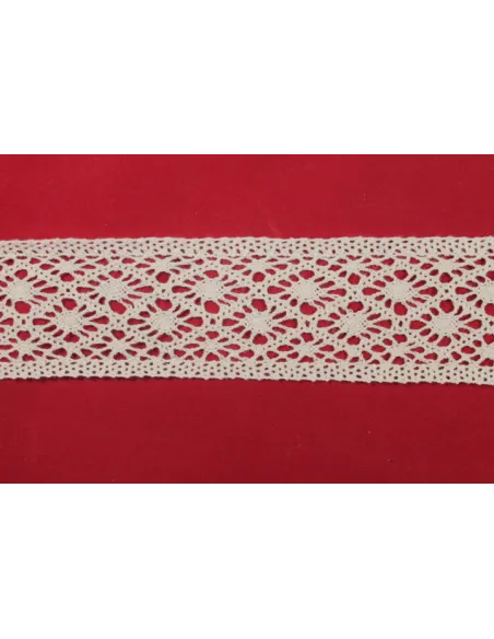 MERLETTO DI COTONE 6,5CM  art 50/6
