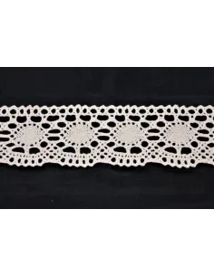 MERLETTO DI COTONE 5 CM 501.RAW