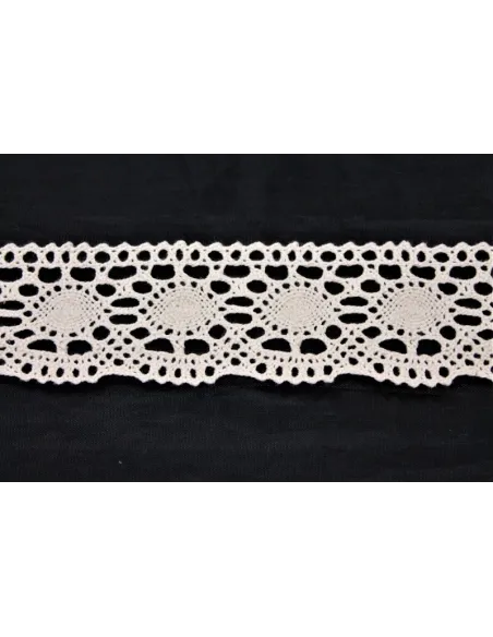 MERLETTO DI COTONE 5 CM 501.RAW