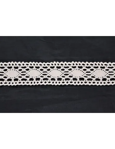 MERLETTO DI COTONE 4CM  art 502.RAW