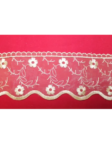 PIZZO ORGANZA 7CM MAG03A