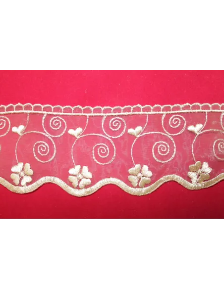 PIZZO ORGANZA 7CM MAG04A