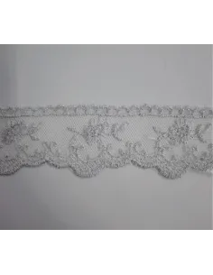 PIZZO TULLE LUREX 4CM MAG1046-4