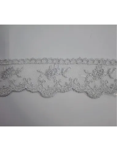 PIZZO TULLE LUREX 4CM MAG1046-4
