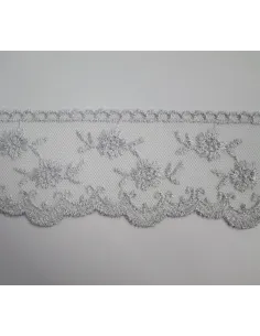 PIZZO TULLE LUREX 7CM MAG1046-7