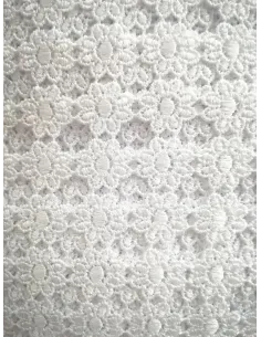 TESSUTO PIZZO MACRAME 120CM MAG61 2