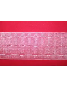 Arricciatenda trasparente  7,5cm N/201/75