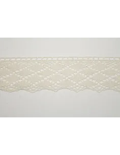 MERLETTO DI COTONE 6,5CM  art 5415