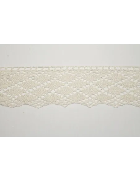 MERLETTO DI COTONE 6,5CM  art 5415