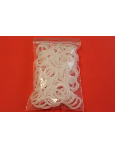 BUSTA DA 100 PEZZI ANELLI IN PLASTICA 22/30 55104/22