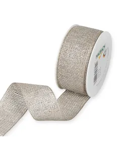 NASTRO LINO LUREX SILVER 2 CM 5685-020