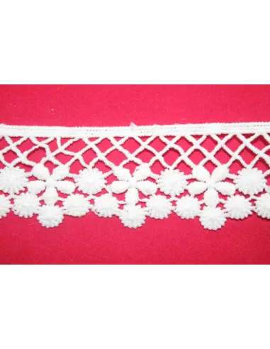 PIZZO MACRAME 4CM 6250