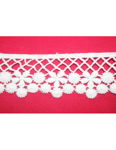 PIZZO MACRAME 4CM 6250