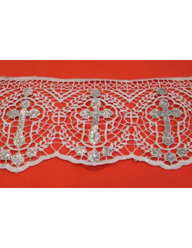 PIZZO SACRO IN MACRAME A 14cm 6263