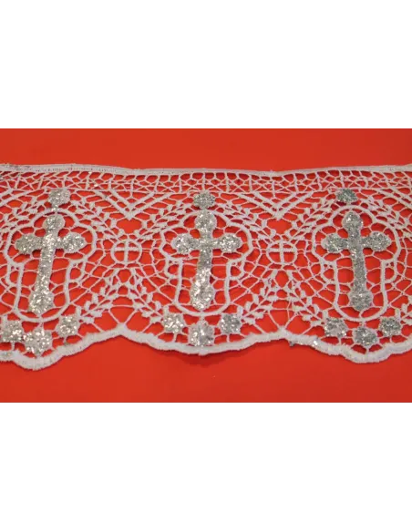 PIZZO SACRO IN MACRAME A 14cm 6263