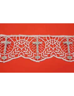 PIZZO SACRO IN MACRAME 8cm 6266