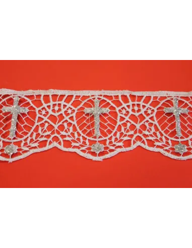 PIZZO SACRO IN MACRAME 8cm 6266