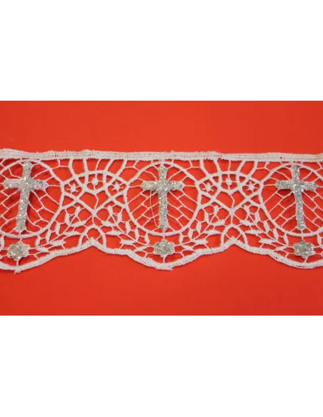 PIZZO SACRO IN MACRAME 8cm 6266