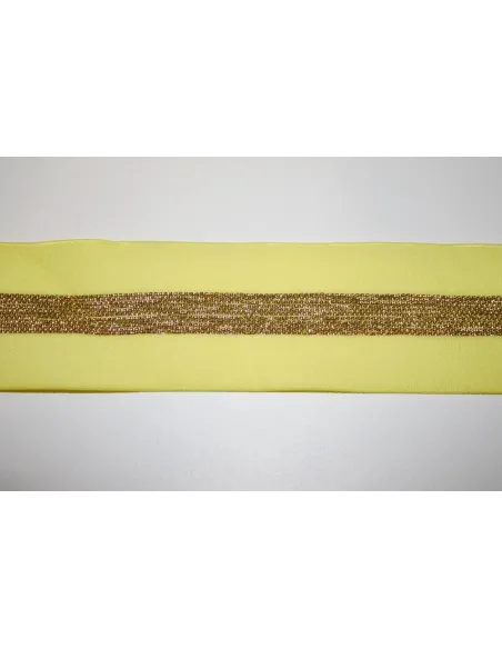 FASCIA CON STRISCIA ORO LUREX 63281/35