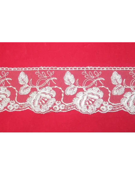 PIZZO TULLE 10CM 633